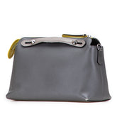 フェンディ バイザウェイ バイカラー ハンドバッグ ショルダーバッグ 2WAY 8BL124 グレー レザー レディース FENDI 【中古】